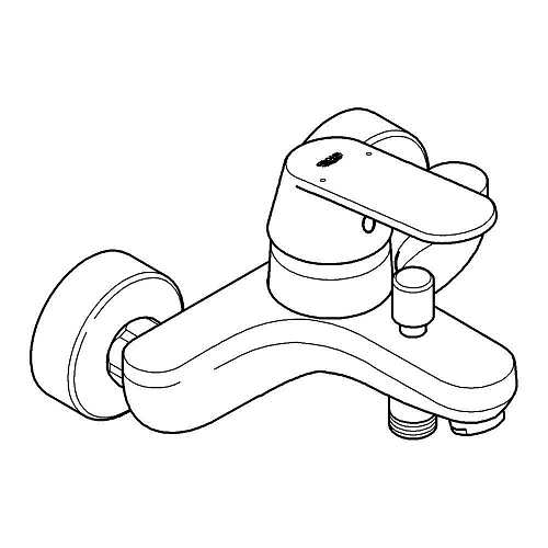 Смеситель для ванны GROHE Eurosmart Cosmopolitan, хром (32831000) Смеситель для ванны GROHE Eurosmart Cosmopolitan, хром (32831000)