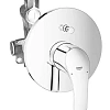 Смеситель для ванны GROHE Eurosmart New (внешняя и встраиваемая части), хром (33305002) Смеситель для ванны GROHE Eurosmart New (внешняя и встраиваемая части), хром (33305002)
