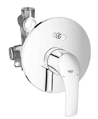 Смеситель для ванны GROHE Eurosmart New (внешняя и встраиваемая части), хром (33305002) Смеситель для ванны GROHE Eurosmart New (внешняя и встраиваемая части), хром (33305002)