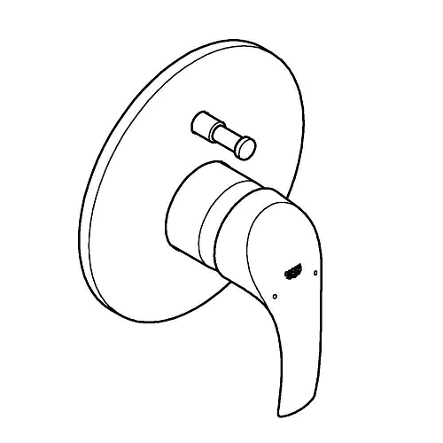 Смеситель для ванны GROHE Eurosmart New (внешняя и встраиваемая части), хром (33305002) Смеситель для ванны GROHE Eurosmart New (внешняя и встраиваемая части), хром (33305002)