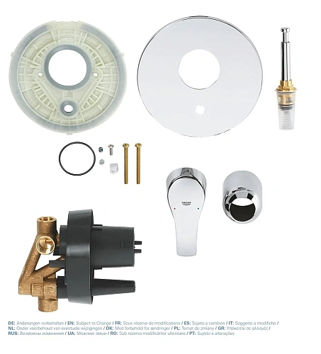 Смеситель для ванны GROHE Eurosmart New (внешняя и встраиваемая части), хром (33305002) Смеситель для ванны GROHE Eurosmart New (внешняя и встраиваемая части), хром (33305002)