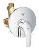 Смеситель для ванны GROHE Eurosmart New (внешняя и встраиваемая части), хром (33305002)