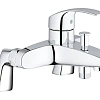 Смеситель для ванны GROHE Eurosmart New с вертикальными подключениями, хром (33303002) Смеситель для ванны GROHE Eurosmart New с вертикальными подключениями, хром (33303002)