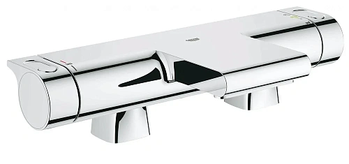 Смеситель для ванны GROHE Grohtherm 2000 NEW термостатический, с вертикальными подключениями, хром ( 34176001 Смеситель для ванны GROHE Grohtherm 2000 NEW термостатический, с вертикальными подключениями, хром ( 34176001