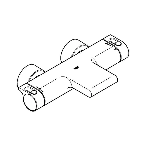 Смеситель для ванны GROHE Grohtherm 2000 термостатический, хром (34174001) Смеситель для ванны GROHE Grohtherm 2000 термостатический, хром (34174001)