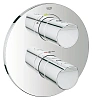 Смеситель для ванны GROHE Grohtherm 2000, хром (19355001) внешняя часть термостата