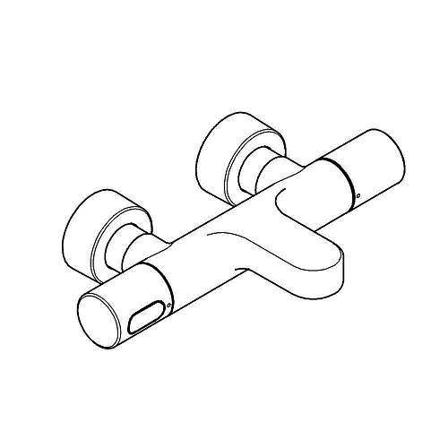 Смеситель для ванны GROHE Grohtherm 3000 Cosmopolitan термостатический, хром (34276000) Смеситель для ванны GROHE Grohtherm 3000 Cosmopolitan термостатический, хром (34276000)