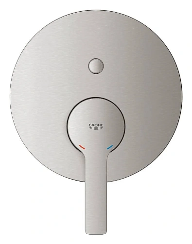 Смеситель для ванны GROHE Lineare New, круглая розетка, суперсталь (24064DC1) Смеситель для ванны GROHE Lineare New, круглая розетка, суперсталь (24064DC1)