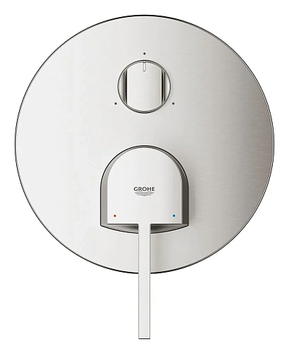 Смеситель для ванны GROHE Plus с переключателем на 3 положения, cуперcталь (24093DC3) Смеситель для ванны GROHE Plus с переключателем на 3 положения, cуперcталь (24093DC3)