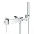 Смеситель для ванны GROHE Plus, настенный монтаж (33547003) Смеситель для ванны GROHE Plus, настенный монтаж (33547003)