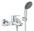 Смеситель для ванны GROHE QuickFix Start, с душевым набором, хром, (23413002) Смеситель для ванны GROHE QuickFix Start, с душевым набором, хром, (23413002)