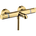 Смеситель для ванны Hansgrohe Ecostat Comfort, ВМ, ½ 13114990, полированное золото термостатический Смеситель для ванны Hansgrohe Ecostat Comfort, ВМ, ½ 13114990, полированное золото термостатический