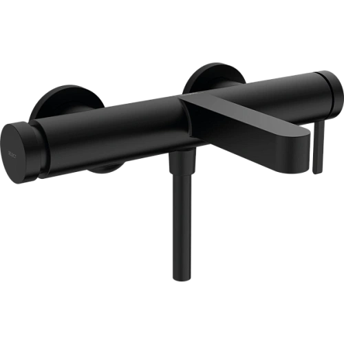 Смеситель для ванны Hansgrohe Finoris внешнего монтажа 76420670, матовый черный Смеситель для ванны Hansgrohe Finoris внешнего монтажа 76420670, матовый черный