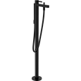Смеситель для ванны Hansgrohe Finoris напольный 76445670, матовый черный Смеситель для ванны Hansgrohe Finoris напольный 76445670, матовый черный