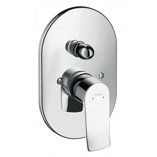 Смеситель для ванны hansgrohe Metris 31484000 Смеситель для ванны hansgrohe Metris 31484000