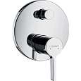 Смеситель для ванны hansgrohe Metris S 31465000 Смеситель для ванны hansgrohe Metris S 31465000