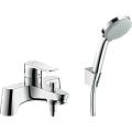 Смеситель для ванны Hansgrohe Metris с душем 31422000 Смеситель для ванны Hansgrohe Metris с душем 31422000