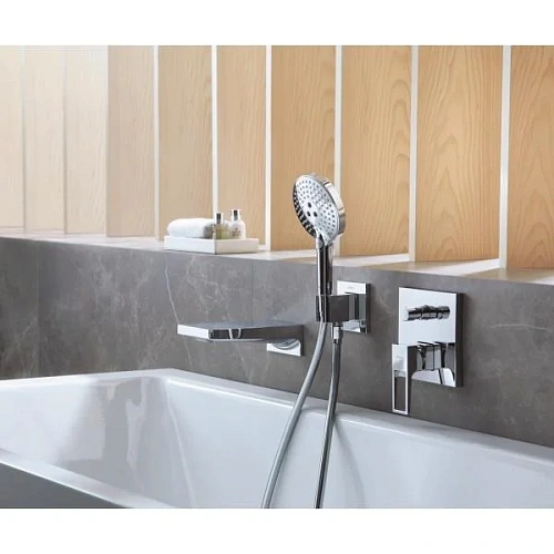Смеситель для ванны Hansgrohe Metropol (внешняя часть) 74545000 Смеситель для ванны Hansgrohe Metropol (внешняя часть) 74545000