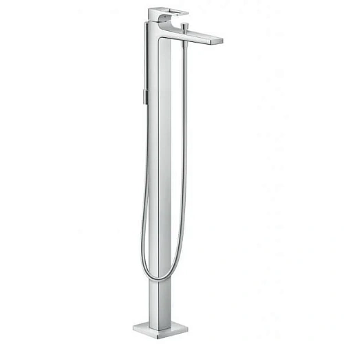 Смеситель для ванны Hansgrohe Metropol 74532000 (с рукояткой петлей) напольный Смеситель для ванны Hansgrohe Metropol 74532000 (с рукояткой петлей) напольный