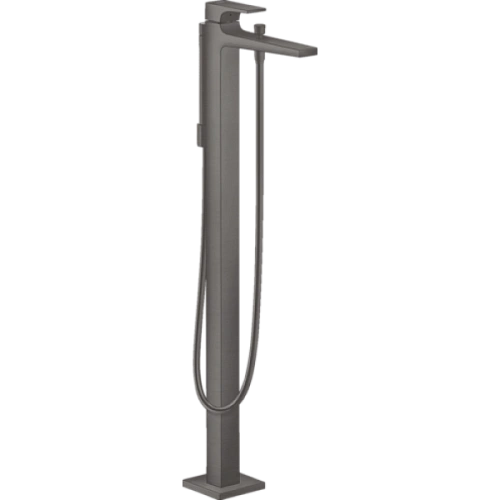 Смеситель для ванны Hansgrohe Metropol напольный, с рычаговой рукояткой, 32532340, шлифованный черны Смеситель для ванны Hansgrohe Metropol напольный, с рычаговой рукояткой, 32532340, шлифованный черны