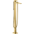 Смеситель для ванны Hansgrohe Metropol напольный, с рычаговой рукояткой, 32532990, полированное золо Смеситель для ванны Hansgrohe Metropol напольный, с рычаговой рукояткой, 32532990, полированное золо