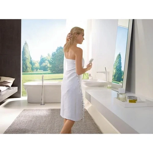 Смеситель для ванны hansgrohe PuraVida 15473000 Смеситель для ванны hansgrohe PuraVida 15473000