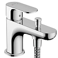 Смеситель для ванны Hansgrohe Rebris S Monotrou, 2 режима расхода воды 72436000, хром Смеситель для ванны Hansgrohe Rebris S Monotrou, 2 режима расхода воды 72436000, хром