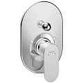Смеситель для ванны Hansgrohe Rebris S, скрытого монтажа 72449000, хром Смеситель для ванны Hansgrohe Rebris S, скрытого монтажа 72449000, хром