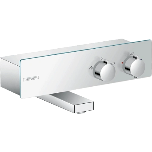 Смеситель для ванны hansgrohe ShowerTablet 350 термостатический хром 13107000 Смеситель для ванны hansgrohe ShowerTablet 350 термостатический хром 13107000