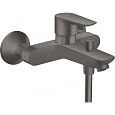 Смеситель для ванны Hansgrohe Talis E 71740340, шлифованный черный хром Смеситель для ванны Hansgrohe Talis E 71740340, шлифованный черный хром
