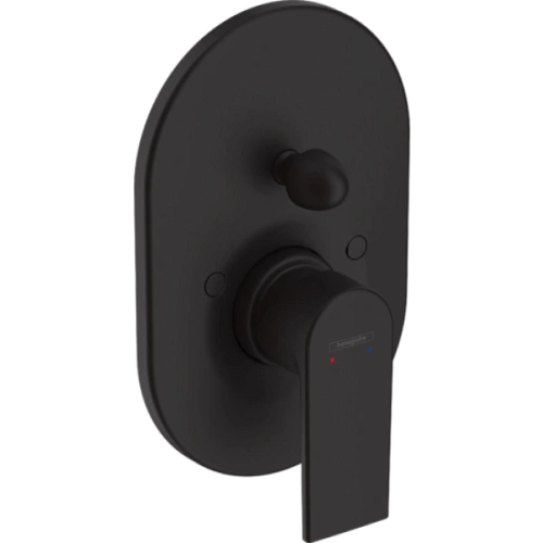 Смеситель для ванны Hansgrohe Vernis Shape 71458670, матовый черный Смеситель для ванны Hansgrohe Vernis Shape 71458670, матовый черный