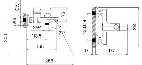 Смеситель для ванны IDDIS Bild (BILSB00i02WA) Смеситель для ванны IDDIS Bild (BILSB00i02WA)