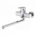 Смеситель для ванны Iddis Bridge BRDSB02i10WA излив длинный, хром Смеситель для ванны Iddis Bridge BRDSB02i10WA излив длинный, хром