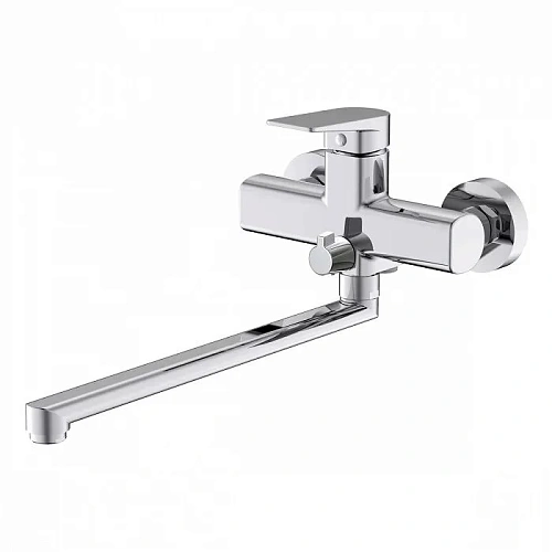 Смеситель для ванны Iddis Bridge BRDSB02i10WA излив длинный, хром Смеситель для ванны Iddis Bridge BRDSB02i10WA излив длинный, хром