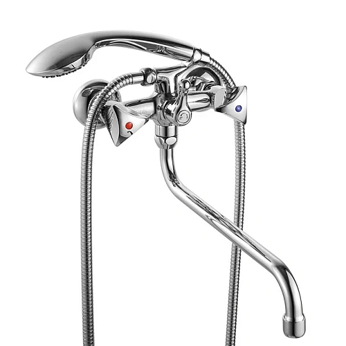 Смеситель для ванны Iddis Praktic 27014B1K универсальный Смеситель для ванны Iddis Praktic 27014B1K универсальный