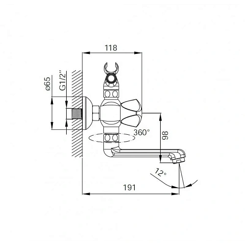Смеситель для ванны IDDIS Praktic Plus (PRPSB02i02) Смеситель для ванны IDDIS Praktic Plus (PRPSB02i02)