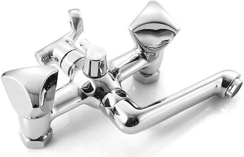 Смеситель для ванны Iddis Praktic Plus PRPSB02i02 с душем Смеситель для ванны Iddis Praktic Plus PRPSB02i02 с душем