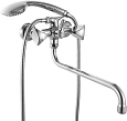 Смеситель для ванны Iddis Praktic Plus PRPSBL0i10 универсальный Смеситель для ванны Iddis Praktic Plus PRPSBL0i10 универсальный