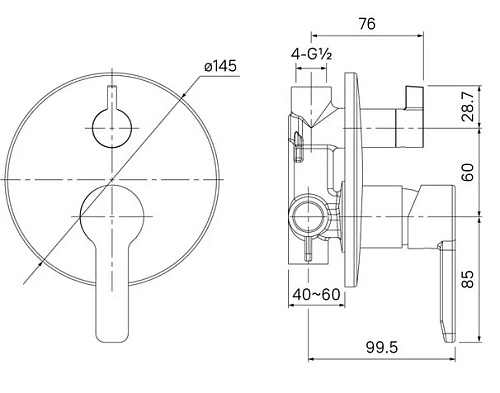 Смеситель для ванны Iddis Sena SENSB00I67 Смеситель для ванны Iddis Sena SENSB00I67