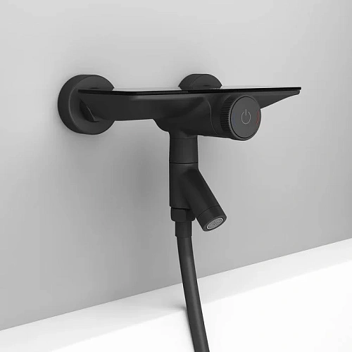 Смеситель для ванны IDDIS Shelfy (SHEBLBTi02WA) Push Control, черный матовый Смеситель для ванны IDDIS Shelfy (SHEBLBTi02WA) Push Control, черный матовый