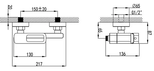 Смеситель для ванны Iddis Slide SLIBG00i02 Смеситель для ванны Iddis Slide SLIBG00i02