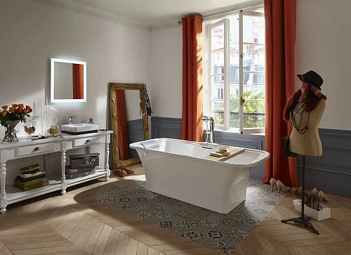 Смеситель для ванны Jacob Delafon Avid E97367-CP Смеситель для ванны Jacob Delafon Avid E97367-CP