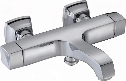 Смеситель для ванны Jacob Delafon Margaux E16215-9-CP термостатический Смеситель для ванны Jacob Delafon Margaux E16215-9-CP термостатический