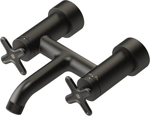 Смеситель для ванны Jacob Delafon Nouvelle Vague E78350-BLV термостатический Смеситель для ванны Jacob Delafon Nouvelle Vague E78350-BLV термостатический