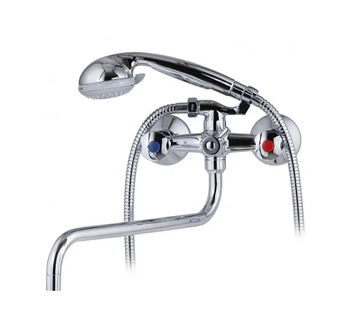 Смеситель для ванны Kaiser 11080SHAR с душем, дивертор-шаровый Смеситель для ванны Kaiser 11080SHAR с душем, дивертор-шаровый