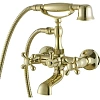 Смеситель для ванны Kaiser 44222-3/44223-3 GOLD с душем