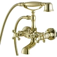 Смеситель для ванны Kaiser 44222-3/44223-3 GOLD с душем Смеситель для ванны Kaiser 44222-3/44223-3 GOLD с душем