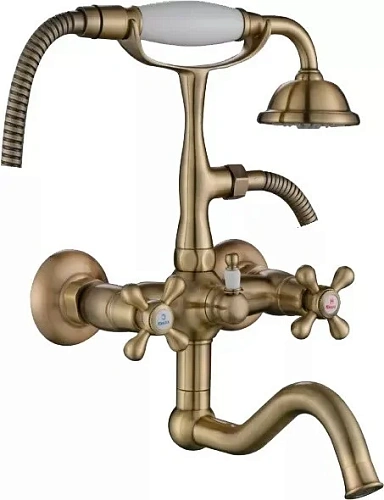 Смеситель для ванны Kaiser 44422-1 бронза Смеситель для ванны Kaiser 44422-1 бронза