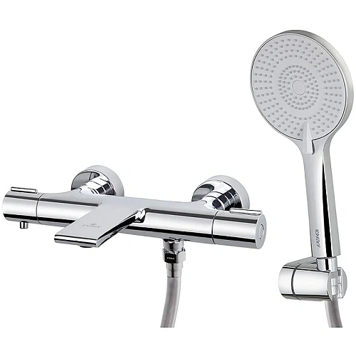Смеситель для ванны Kaiser Serio 05322 с термостатом Хром Смеситель для ванны Kaiser Serio 05322 с термостатом Хром