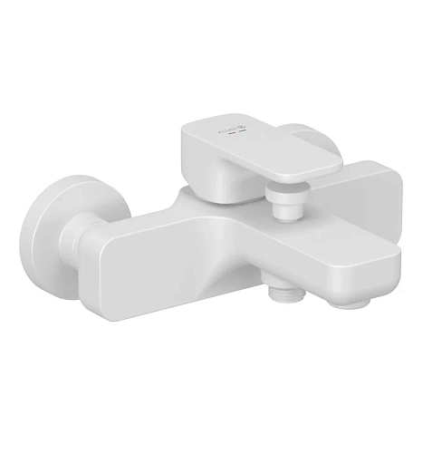 Смеситель для ванны Kludi RENON 426915375 белый матовый Смеситель для ванны Kludi RENON 426915375 белый матовый